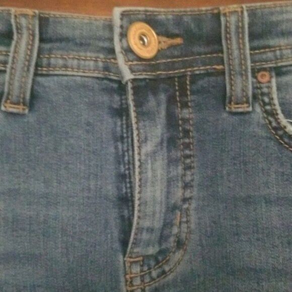 INC INTERNATIONAL CONCEPT Denim skirt size 4 - Picture 3 of 9